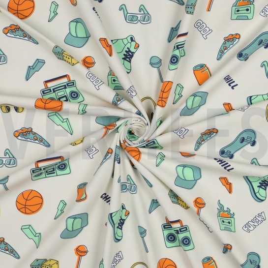 JERSEY COOLE VIBES GEBROCHEN WEISS #7