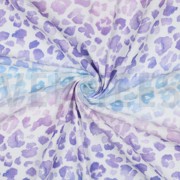 DOUBLE GAUZE DIGITAL ANIMAL SKIN WHITE (thumbnail) #3