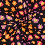 JERSEY GLITTER ANIMAL SKIN BLACK (thumbnail) #3