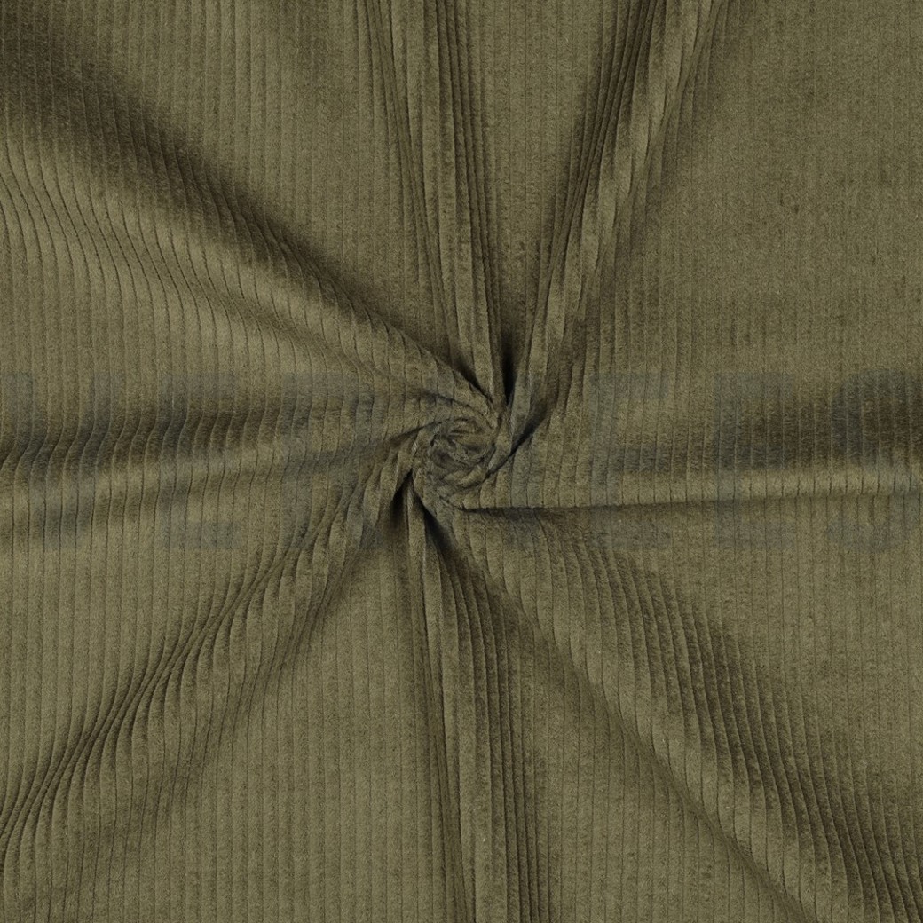 WASHED CORD 4.5W ARMY GREEN #3
