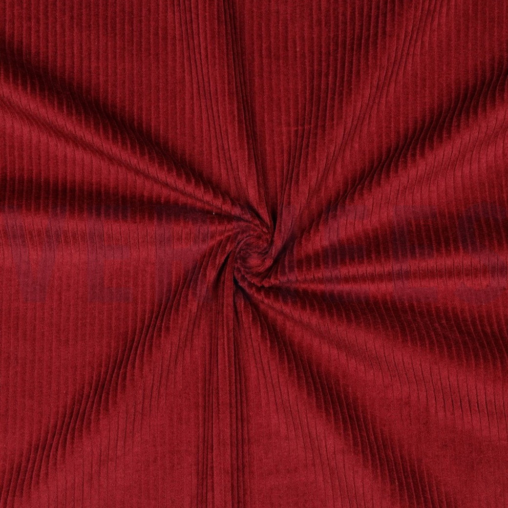 WASHED CORD 4.5W WINE RED #3