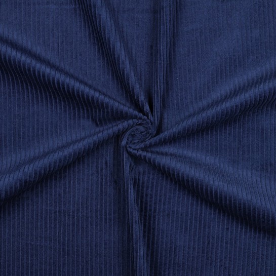 GEWASCHEN CORD 4.5W DUNKEL KOBALTBLAU #7