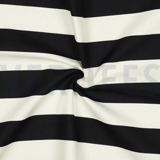 CANVAS STRIPES BLACK/OFF-WHITE #7