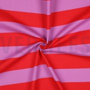 CANVAS STRIPES RED/MAUVE (thumbnail) #3