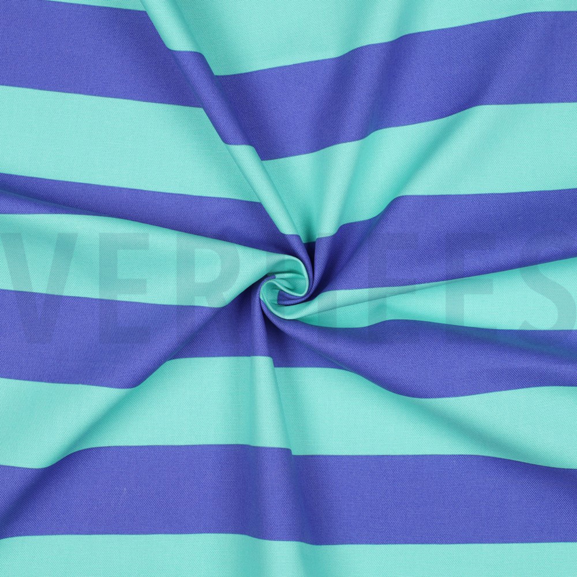 CANVAS STRIPES MINT/BLUE (high resolution) #3