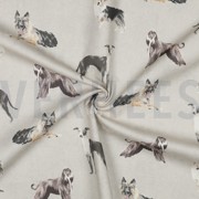 CANVAS DIGITAL DOGS ECRU (thumbnail) #3