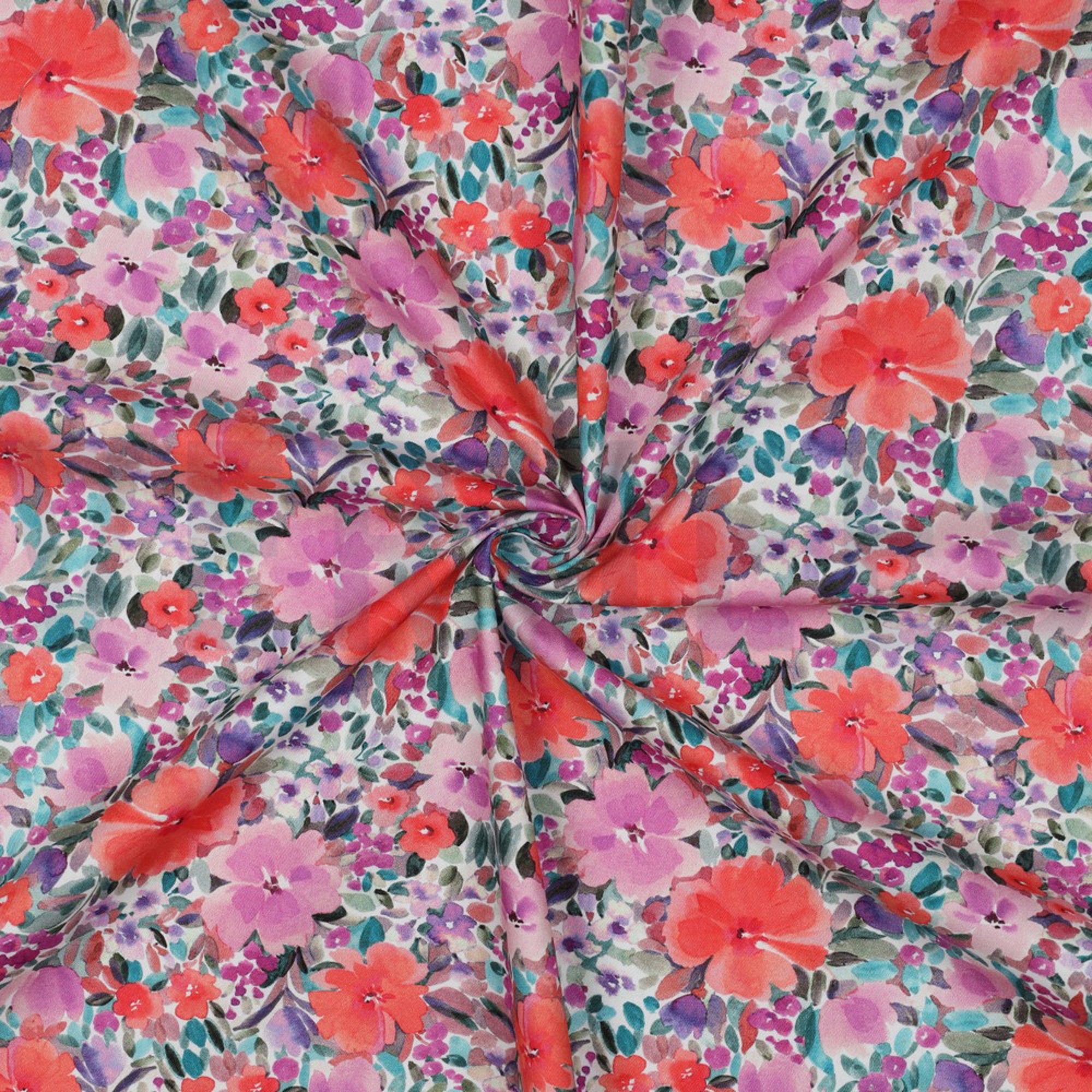FINE POPLIN DIGITAL FLOWERS MAUVE (high resolution) #3