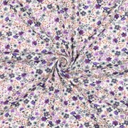 RIB JERSEY DIGITAL FLOWERS PURPLE (thumbnail) #3