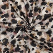 COTTON SATIN DIGITAL ANIMAL SKIN BEIGE (thumbnail) #3
