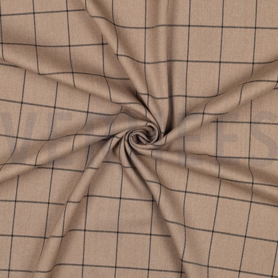 CHECKS BEIGE/BLACK #7