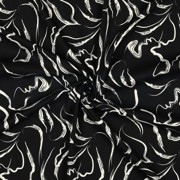 ROSELLA STRETCH ABSTRACT BLACK (thumbnail) #3