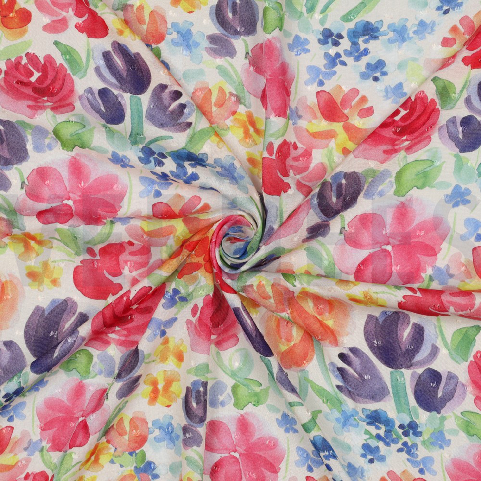VISCOSE DOBBY DIGITAL FLOWERS MULTICOLOUR (high resolution) #3