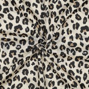 COTTON VOILE ANIMAL SKIN SAND (thumbnail) #3