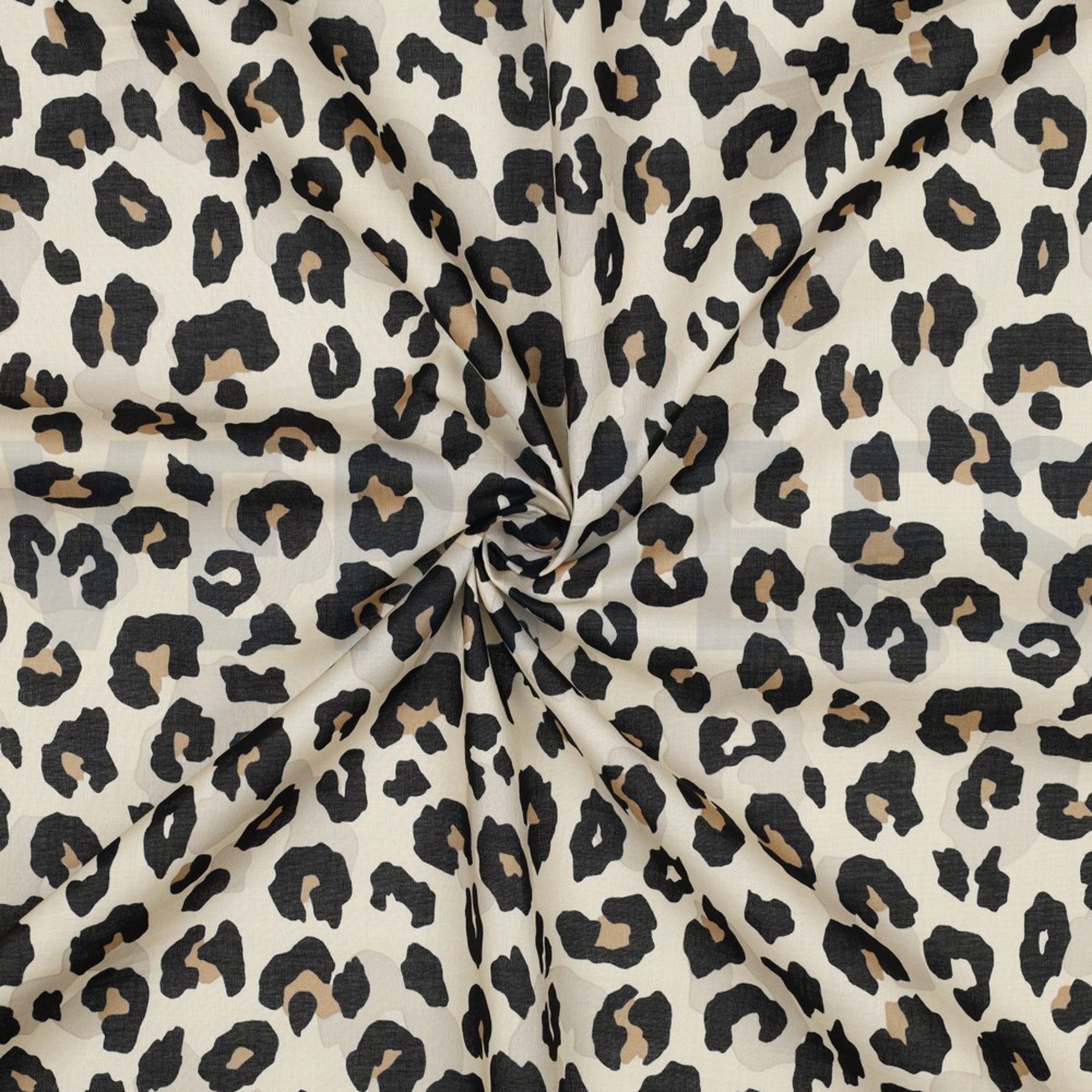 COTTON VOILE ANIMAL SKIN SAND (high resolution) #3