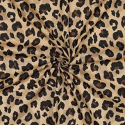 COTTON VOILE ANIMAL SKIN CAMEL (thumbnail) #3