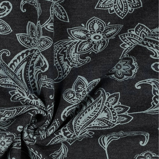 SWEAT MELANGE PAISLEY ANTHRACITE MELANGE #7