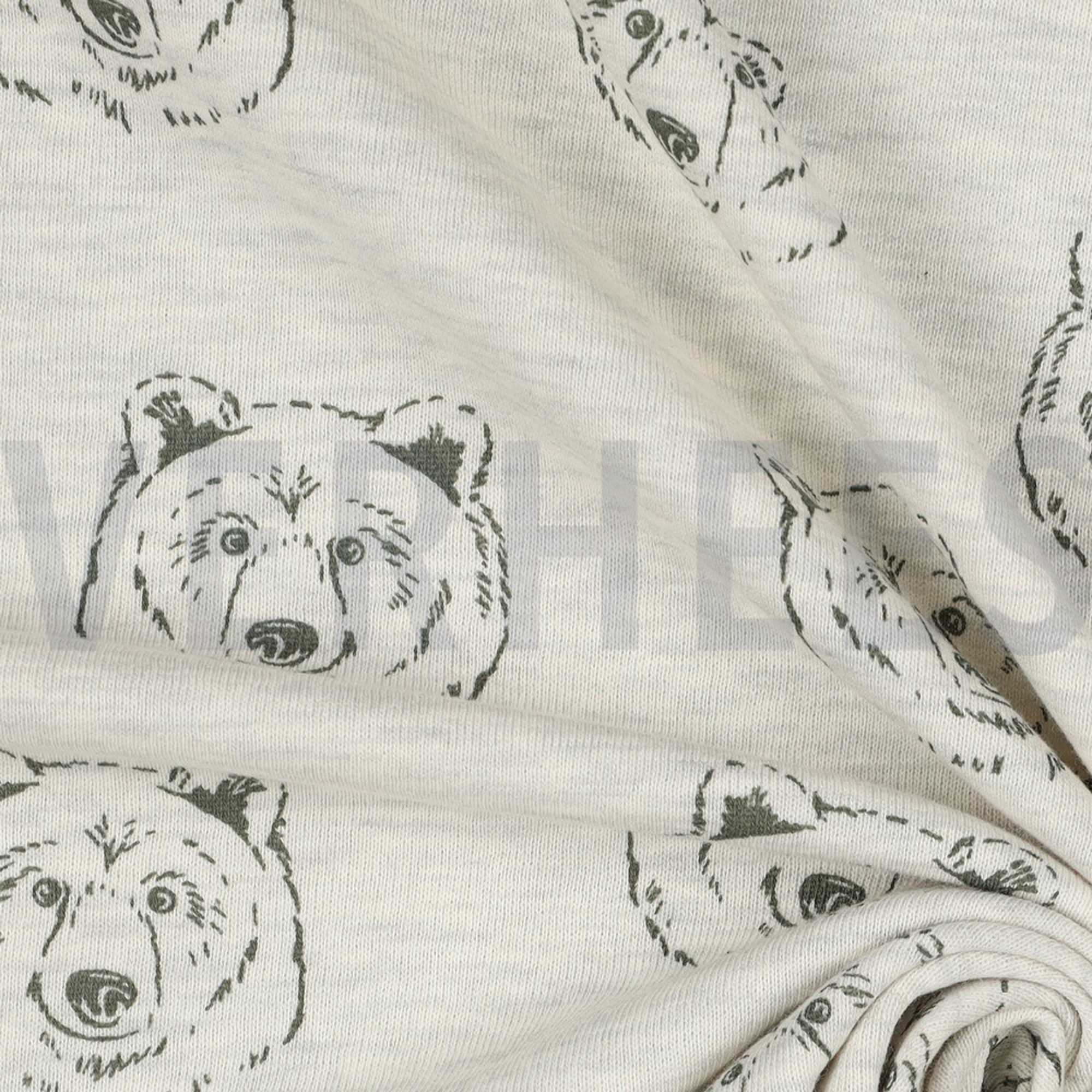 SWEAT MELANGE BEARS ECRU MELANGE (high resolution) #3