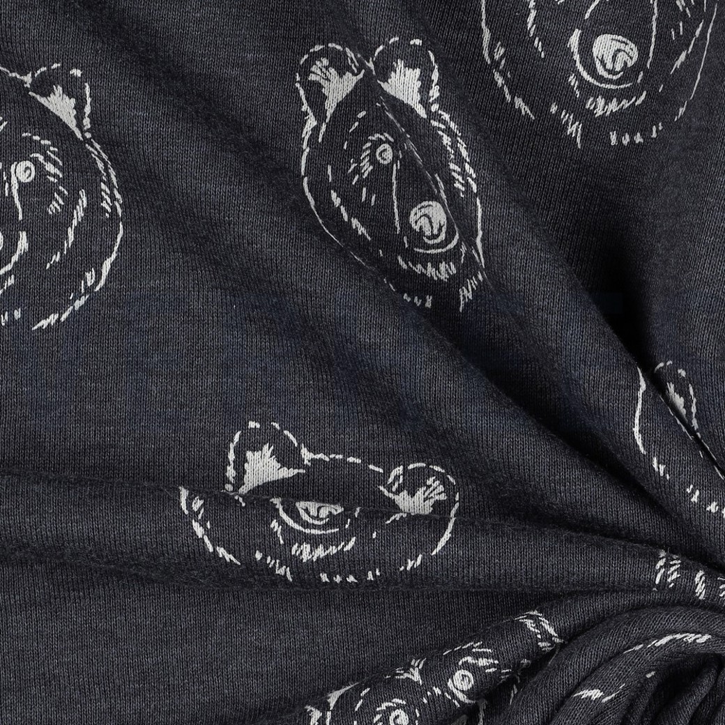 SWEAT MELANGE BEARS INDIGO MELANGE #3
