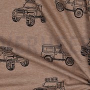 JERSEY MELANGE CARS TAUPE MELANGE (thumbnail) #3