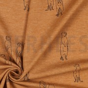 JERSEY MELANGE MEERKATS CAMEL MELANGE (thumbnail) #3