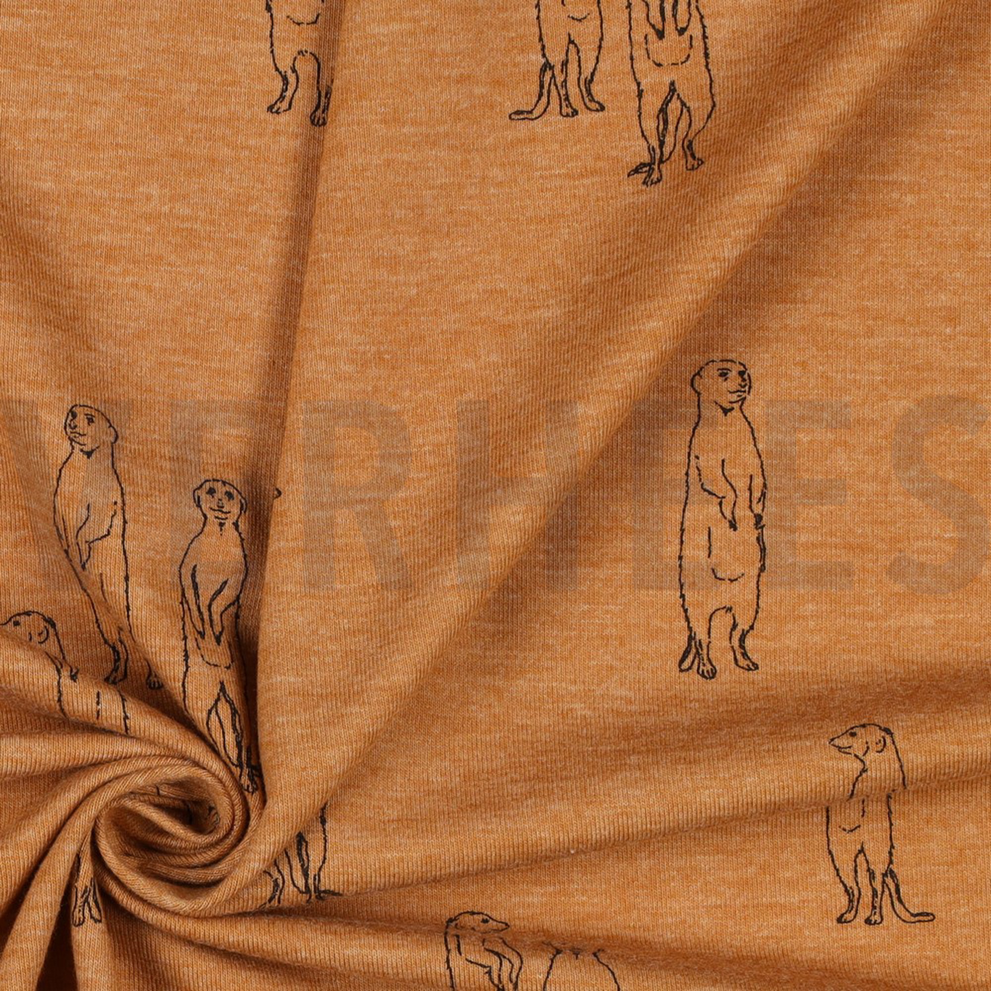JERSEY MELANGE MEERKATS CAMEL MELANGE (high resolution) #3