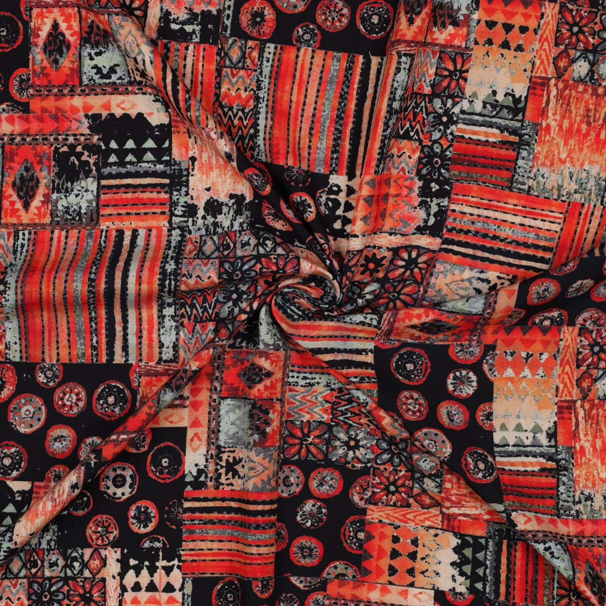 RADIANCE DIGITAL GEOMETRIC RED (high resolution) #3