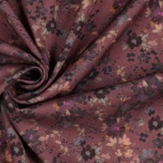 ROSELLA STRETCH DIGITAL FLOWERS ROSEWOOD (thumbnail) #3