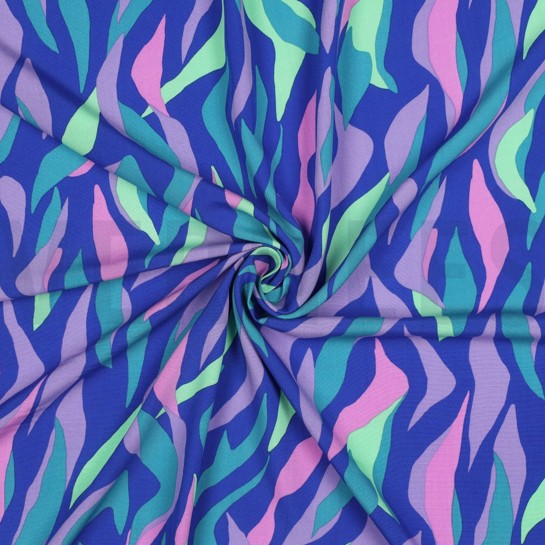 LENZING™ ECOVERO™ ABSTRACT KOBALTBLAUW #7