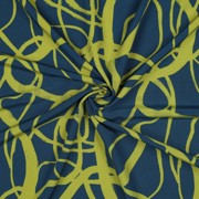 MAGNOLIA STRETCH ABSTRACT PETROL (thumbnail) #3
