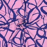 MAGNOLIA STRETCH ABSTRACT LIGHT PINK (thumbnail) #3