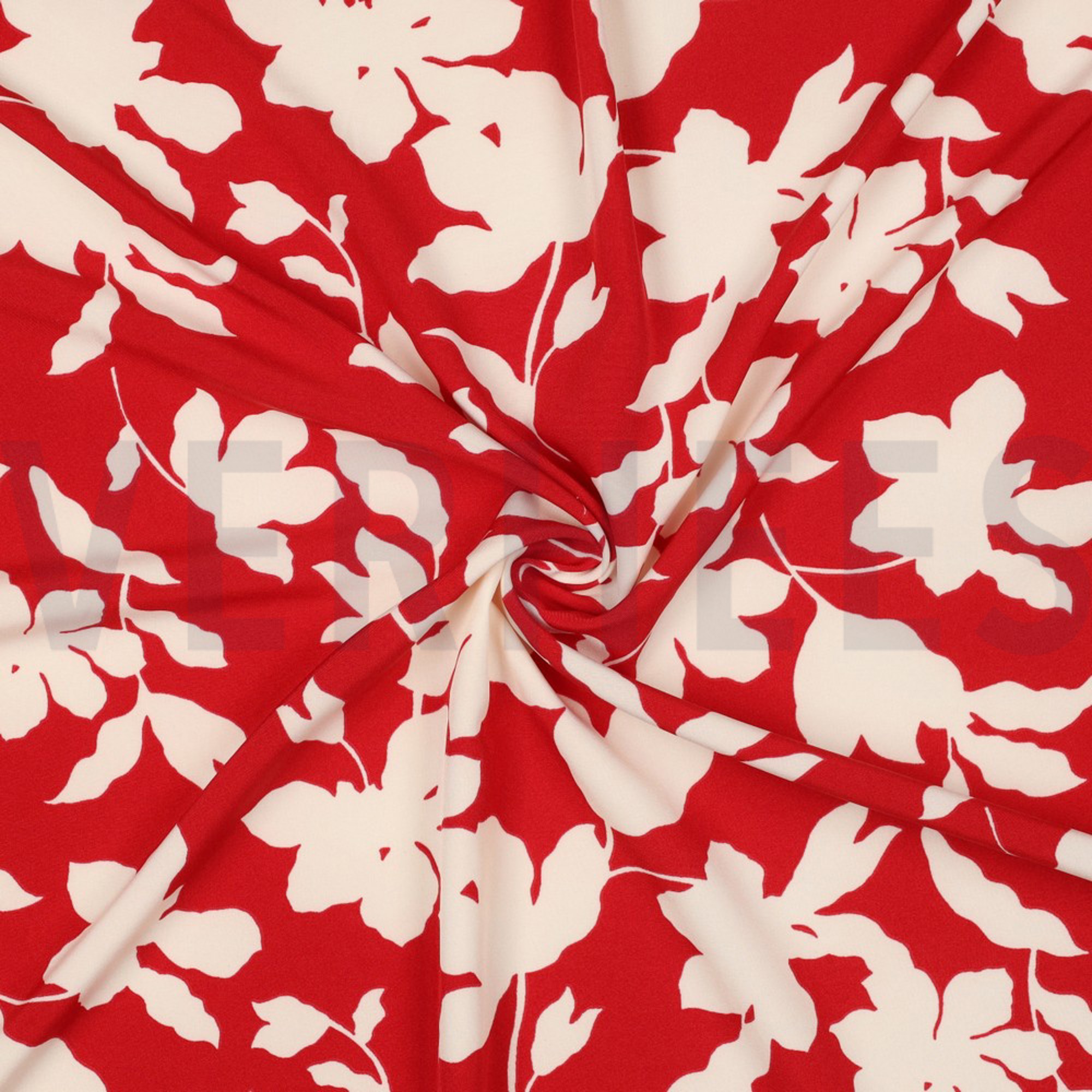 MAGNOLIA STRETCH FLOWERS RED (high resolution) #3