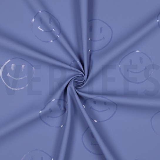 RAINCOAT HAPPY FACES BLUE #7