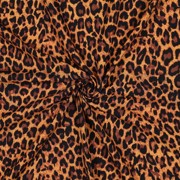LENZING ECOVERO DIGITAL ANIMAL SKIN BROWN (thumbnail) #3
