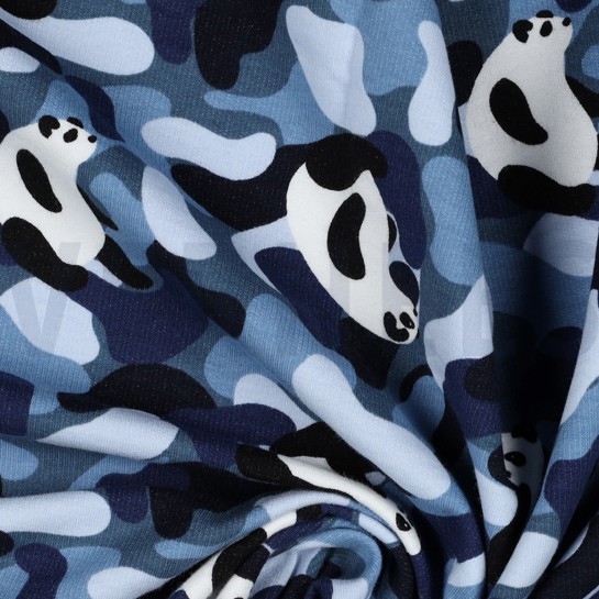 SOFT SWEAT PANDA CAMOUFLAGE MARINEBLAU #7