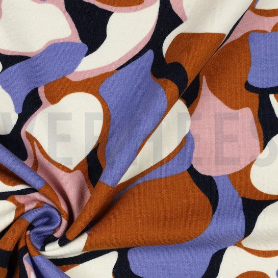 SOFT SWEAT ABSTRACT LAVENDEL #7