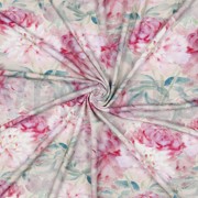 VISCOSE JERSEY DIGITAL FLOWERS LIGHT PINK (thumbnail) #3