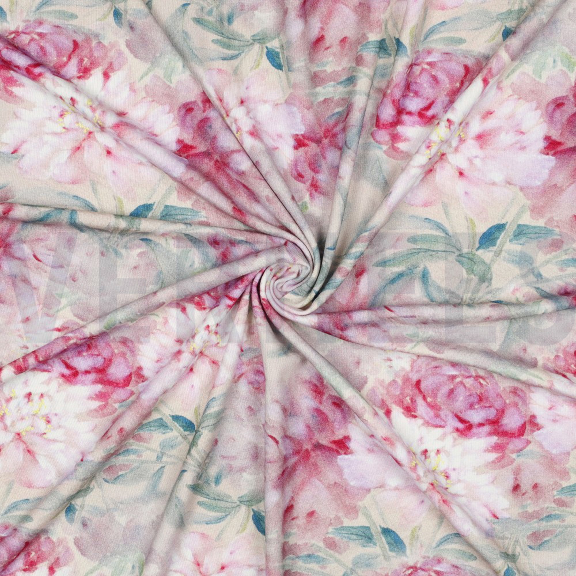 VISCOSE JERSEY DIGITAL FLOWERS LIGHT PINK (high resolution) #3