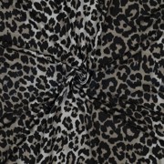 VISCOSE JERSEY DIGITAL ANIMAL SKIN BLACK (thumbnail) #3