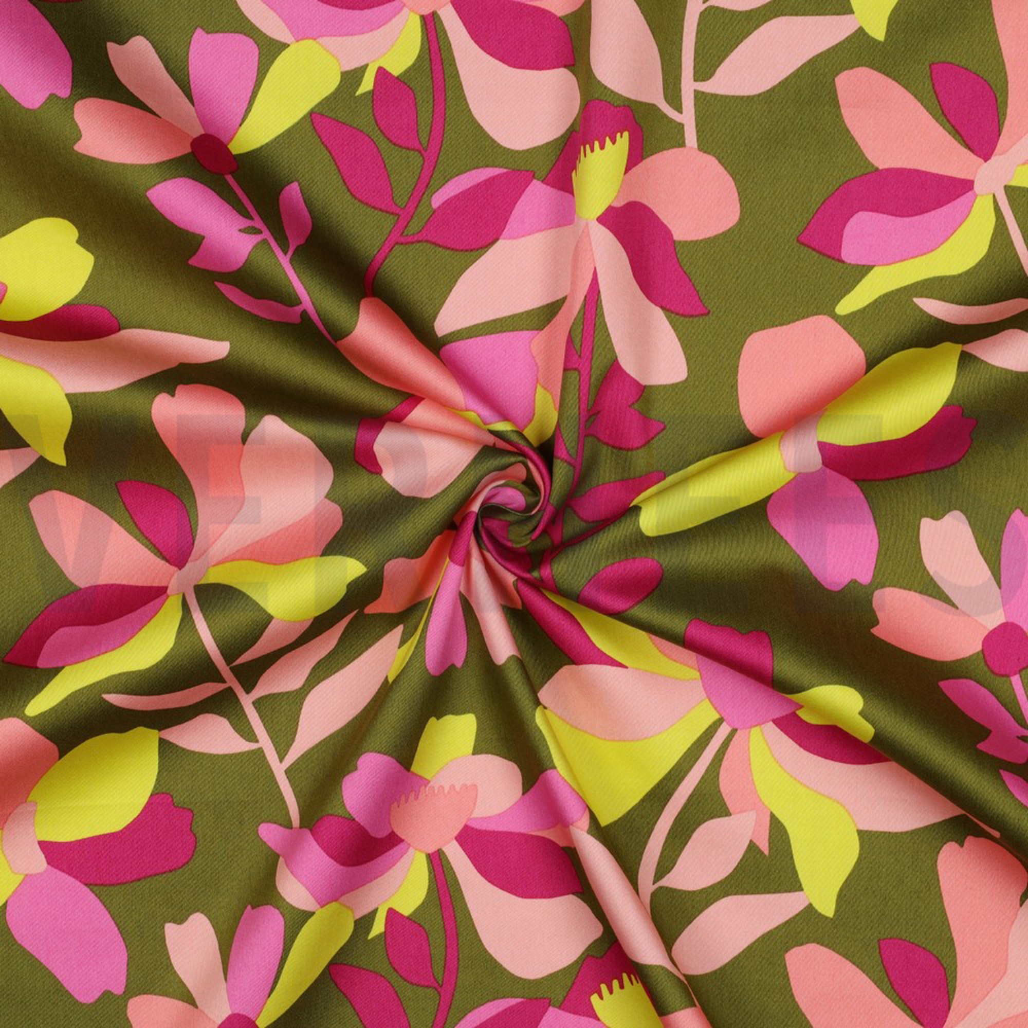 COTTON SATIN CLOVERDALE NERIDA HANSEN MOSS GREEN (high resolution) #3