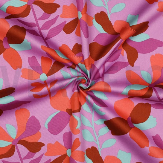 COTTON SATIN CLOVERDALE NERIDA HANSEN LAVENDER #7