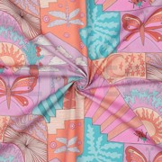 FINE POPLIN DIGITAL LITTLE CREATURES NERIDA HANSEN MINT (thumbnail) #3