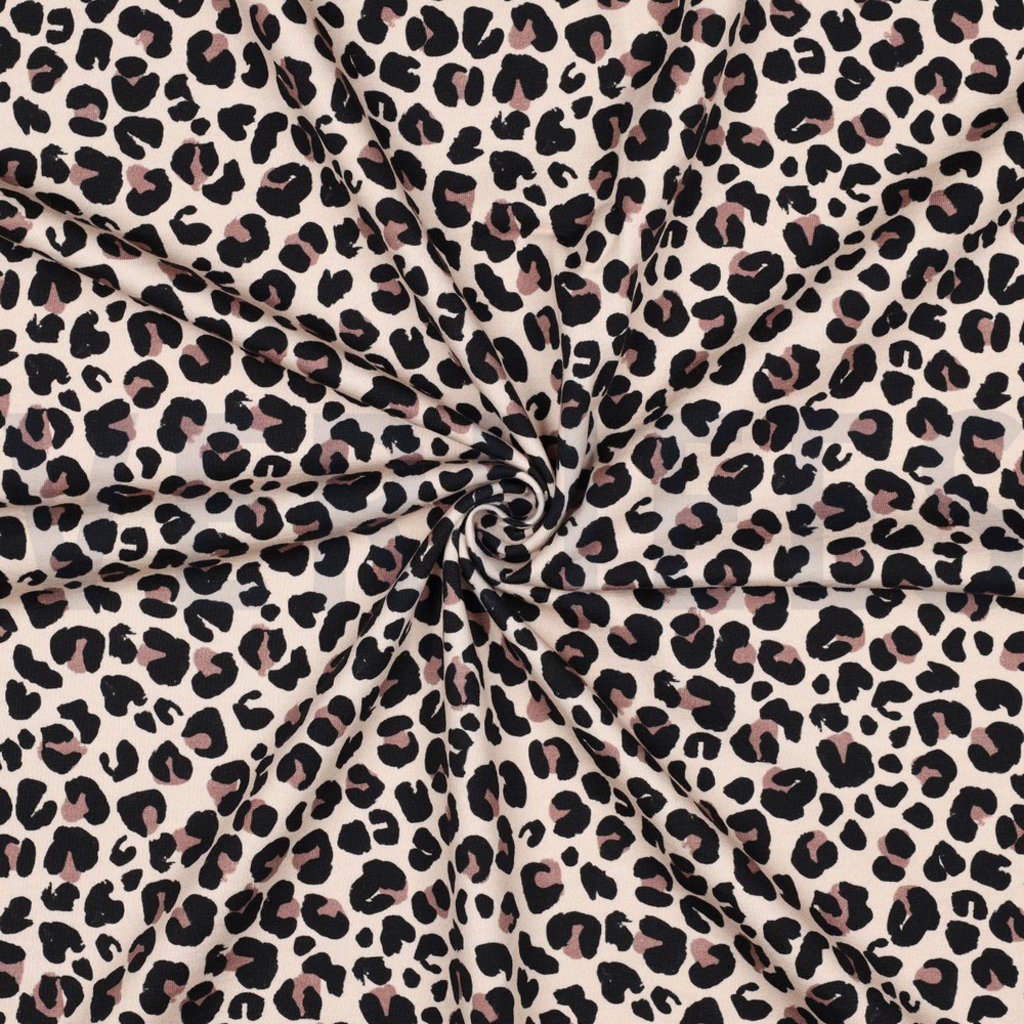 FRENCH TERRY DIGITAL HAPPY FACES BEIGE (high resolution) #3