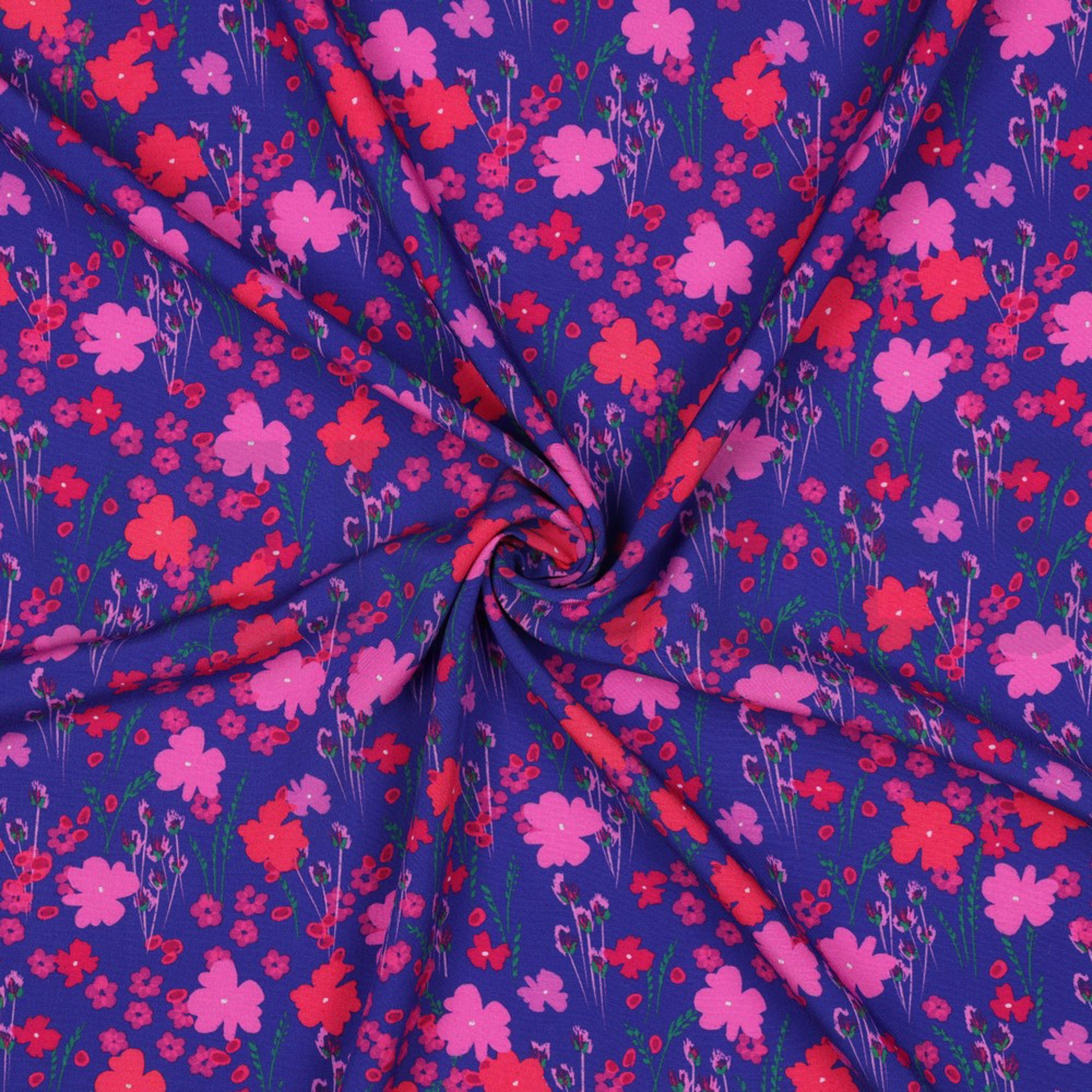 LENZING ECOVERO DIGITAL FLOWERS COBALT (high resolution) #3