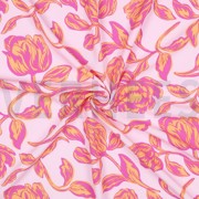 LENZING ECOVERO FLOWERS LIGHT PINK (thumbnail) #3