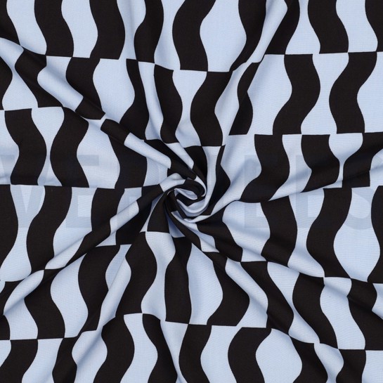 LENZING™ ECOVERO™ GRAFISCH LAVENDEL #7