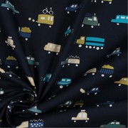 FINE POPLIN CARS NAVY (thumbnail) #3