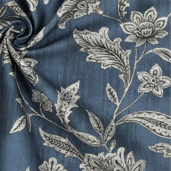 CANVAS DIGITAAL BLOEMEN BLAUW #7