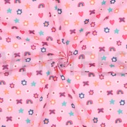 FINE POPLIN LOVE LIGHT PINK (thumbnail) #3