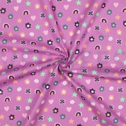 FINE POPLIN LOVE MAUVE (thumbnail) #3