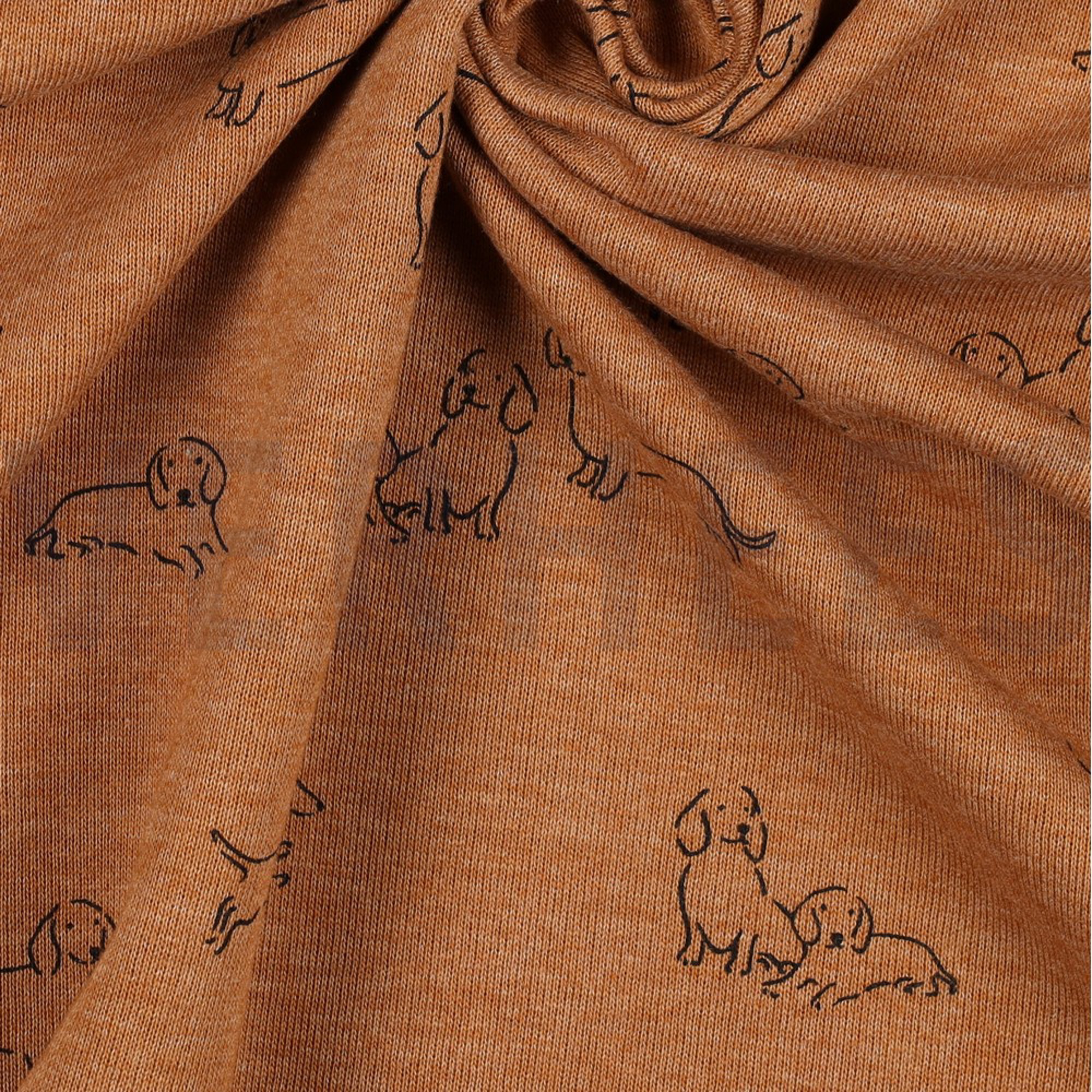SWEAT MELANGE DOGS CAMEL MELANGE (high resolution) #3